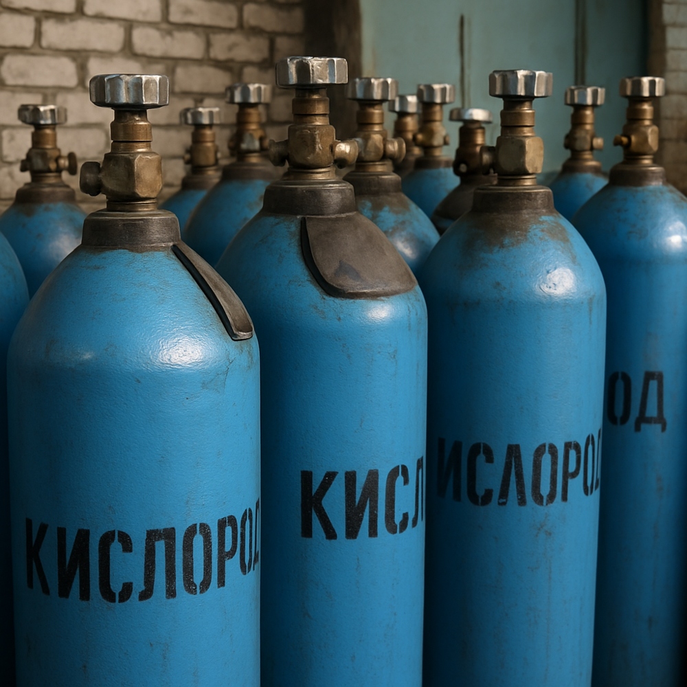 Кислород технический 1-й сорт (99,7%) (40 л)