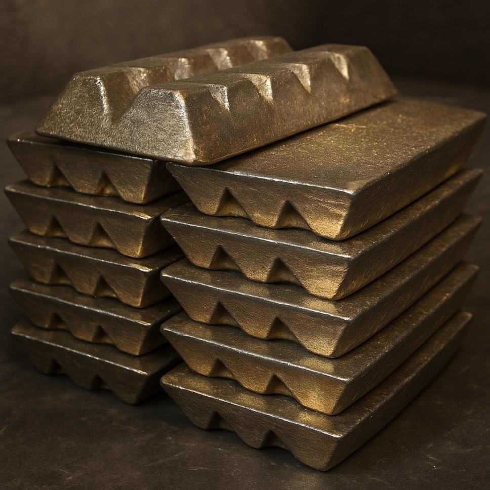 Баббит оловянный 18 кг Б83С ГОСТ 1320-74