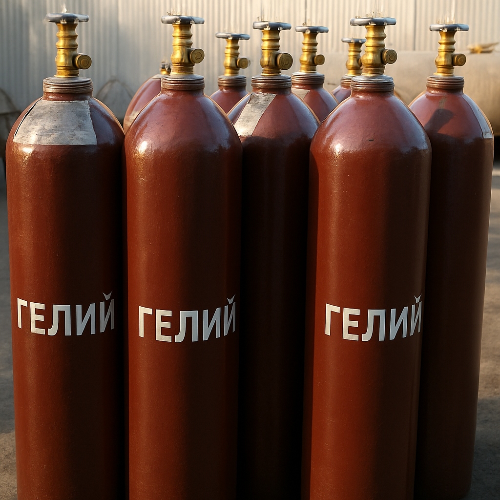 Гелий газообразный марка А (99,995%) (40 л)
